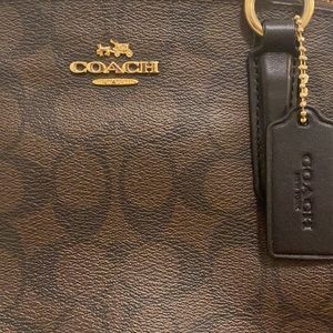 Coach Etta Carryall Signature Bag